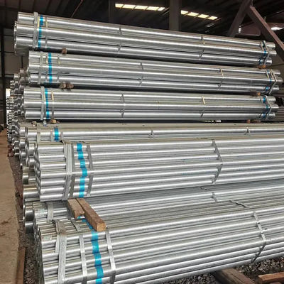 20mm API JIS Steel Welded Pipe Q195 To Q345  Welded Galvanized Pipe HDG