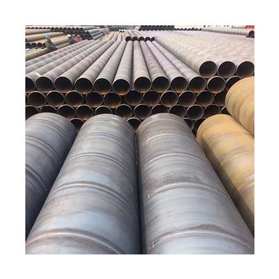 Custom Size Steel Welded Pipe SAW S235 S275 Spiral Welded Steel Pipes
