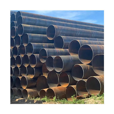 Custom Size Steel Welded Pipe SAW S235 S275 Spiral Welded Steel Pipes
