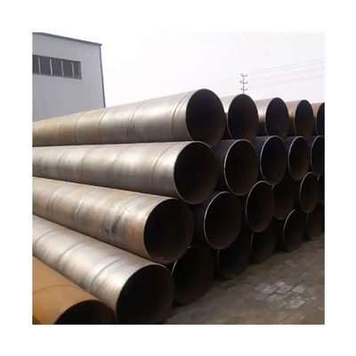 Custom Size Steel Welded Pipe SAW S235 S275 Spiral Welded Steel Pipes