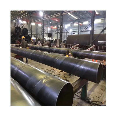 Custom Size Steel Welded Pipe SAW S235 S275 Spiral Welded Steel Pipes