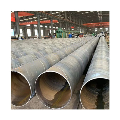 Custom Size Steel Welded Pipe SAW S235 S275 Spiral Welded Steel Pipes