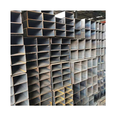 10#-45#  16Mn  A53-A369  Q19 Natural Black Customized Rectangular Tube