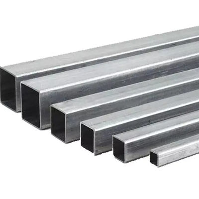 ASTM 1.5MM Galvanized Carbon Steel Pipe S235JR S235JO 6m Square Tube Galvanized Steel