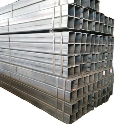 ASTM 1.5MM Galvanized Carbon Steel Pipe S235JR S235JO 6m Square Tube Galvanized Steel
