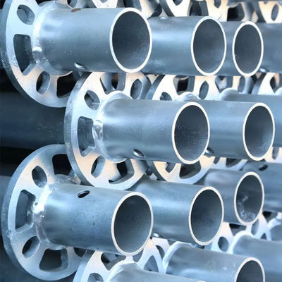Hot Dip Galvanizing Scaffold Steel Pipe Seamless ISO GOST CE Certificated