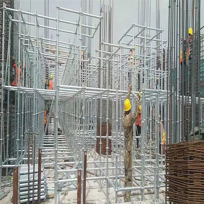 Hot Dip Galvanizing Scaffold Steel Pipe Seamless ISO GOST CE Certificated