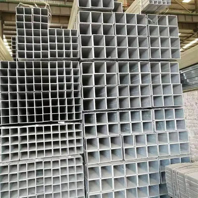 Q235 Welding Galvanized Steel Drain Pipe Silver Galvanised Metal Pipe 20mm Hot Dip