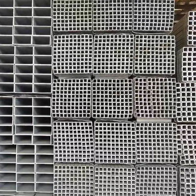 Q235 Welding Galvanized Steel Drain Pipe Silver Galvanised Metal Pipe 20mm Hot Dip