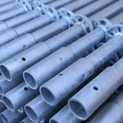Adjustable Telescopic Buckle Scaffolding Ledger Pipe  Steel Scaffold Tube