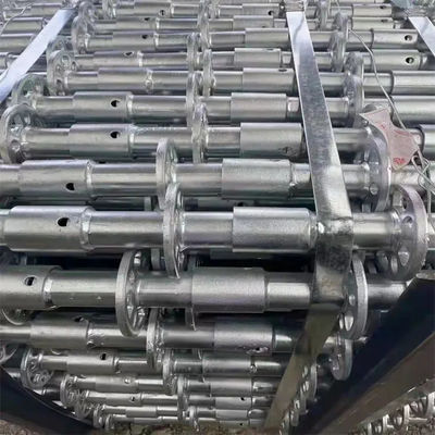 Adjustable Telescopic Buckle Scaffolding Ledger Pipe  Steel Scaffold Tube