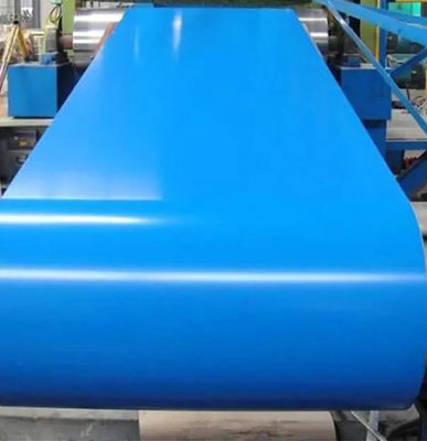 Z40 To 600g/M2 Color Coated Steel Plate Color Steel Coil 610mm
