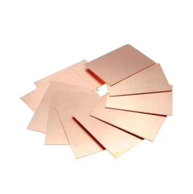 1m 2m 6m Copper Sheet Metal  10mm ~ 2500mm Brass Sheet Plate