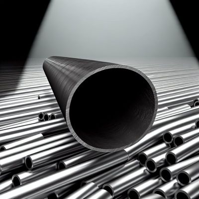 Plain Or Beveled Hydraulic Steel Pipe Honed Steel Tubing Engineered For Hydraulic Equipment And Industrial Fluid Transfer