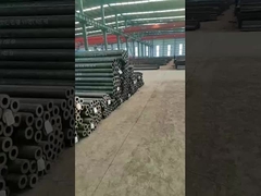 The thick walled carbon steel seamless pipes warehouse ready for transport