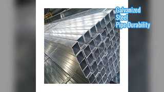 Galvanized Steel Pipe API 5L ASTM A252 Square Rectangular