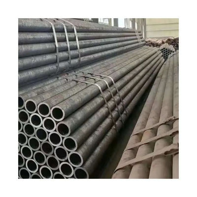 Black Painting Seamless Steel Tubing Hot Rolled Or Cold Drawn Precision Tubes for Industrial Applications and Structural