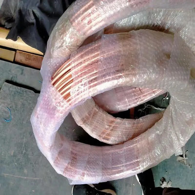 H59 H62 T2 2mm Copper Pipe C11000 Straight 914mm Round Copper Pipe