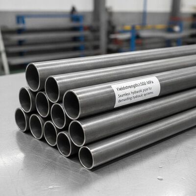 Heavy Duty Hydraulic Steel Pipe and Seamless Hydraulic Pipe with Yield Strength ≥ 500 MPa and High Corrosion Resistance
